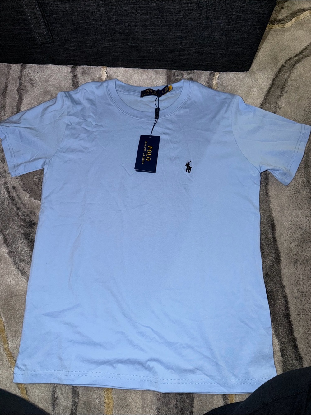 Polo by Ralph Lauren Women’s Classic Crew Neck T-Shirt - Light Blue